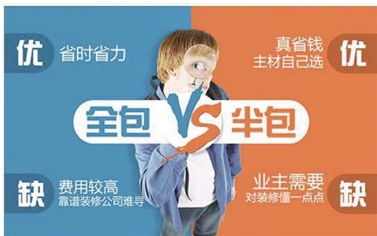 房子裝修是半包好還是全包好？哪種更省錢省心？