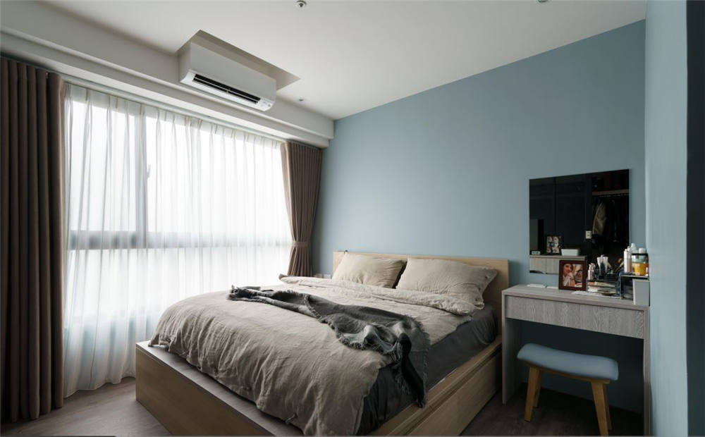 龍湖九里晴川-現(xiàn)代簡約-臥室設計效果圖