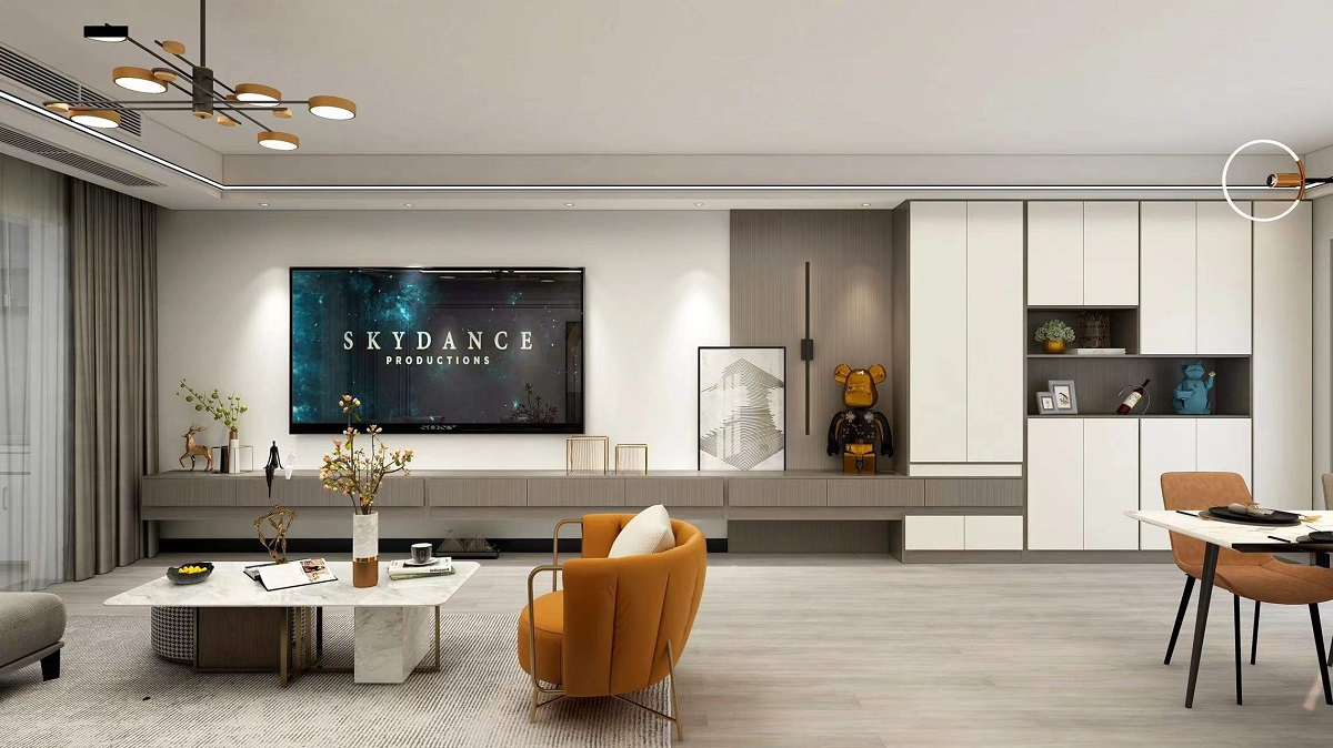 龍湖九里晴川-現(xiàn)代簡(jiǎn)約-臥室設(shè)計(jì)效果圖