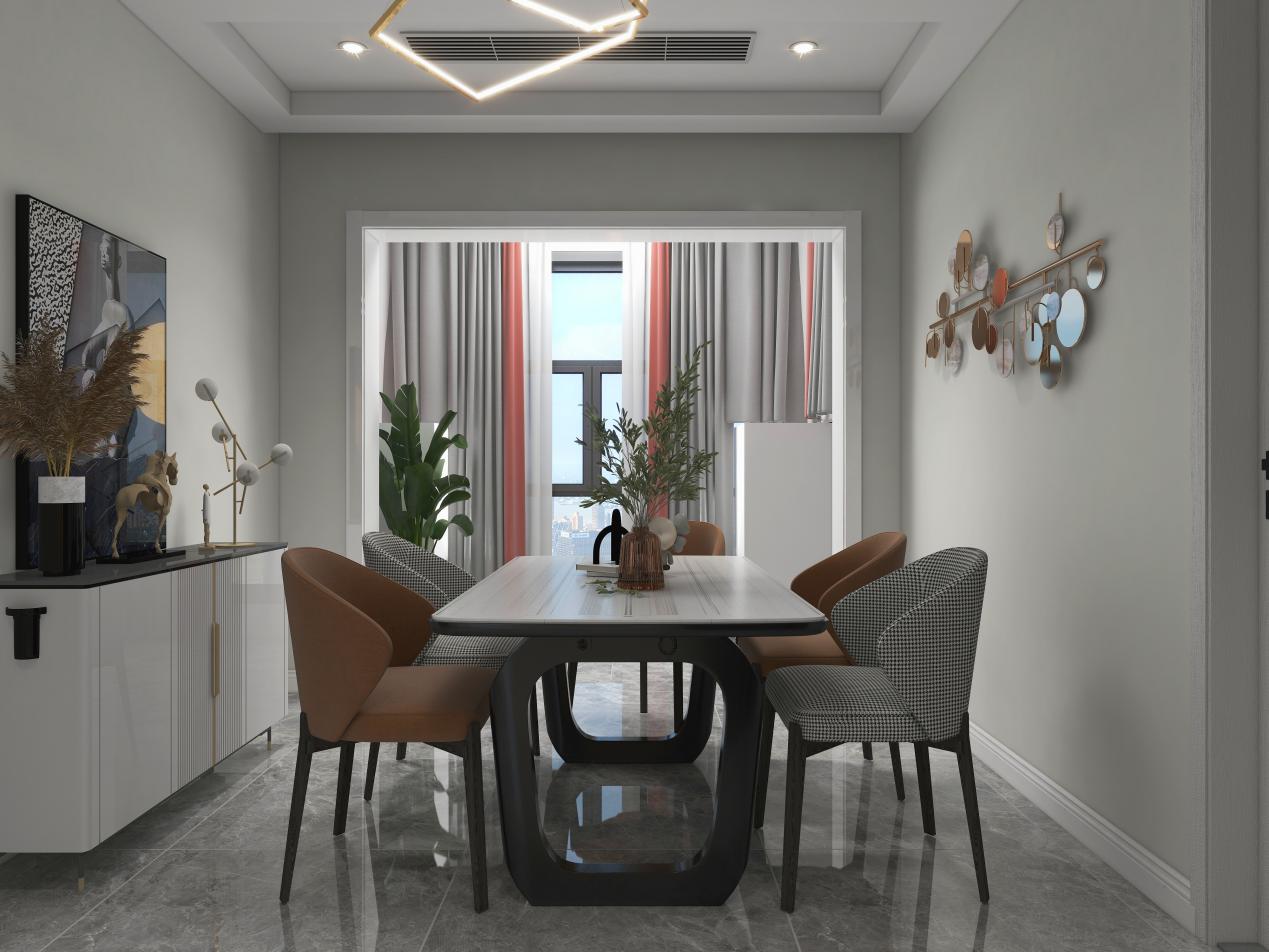 龍湖九里晴川-現(xiàn)代簡約-臥室設(shè)計效果圖